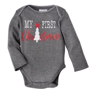 NWT -Baby's First Christmas Onesie Top- 0-6 months